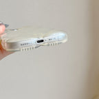 パールキルティングiPhoneケース