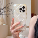 パールキルティングiPhoneケース