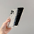 クリアキルティングiPhoneケース