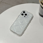 クリアキルティングiPhoneケース