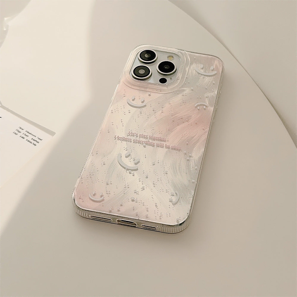 ひかりにゆれる｜スマイルクリアiPhoneケース