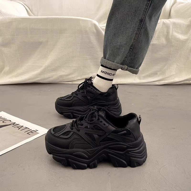 メッシュレイヤード｜ボリュームスニーカー