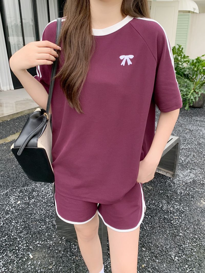 リボンワンポイント｜スポーティーセットアップ