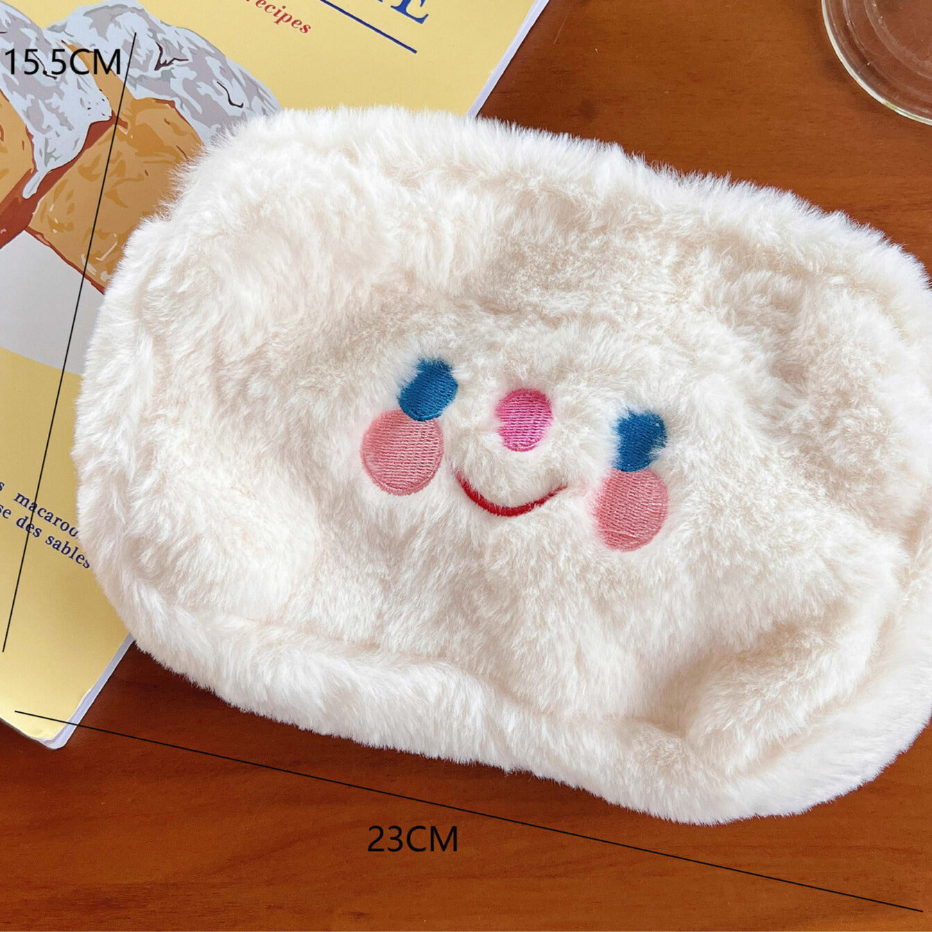 カラフルデザイン｜ふわもこ小物ポーチ