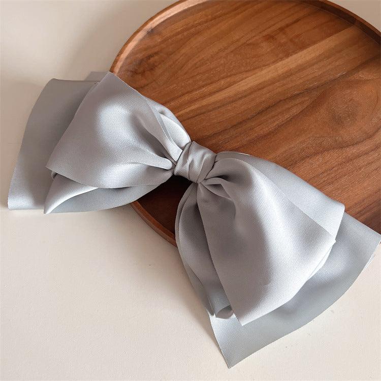 大きめリボン｜スプリングクリップヘアピン