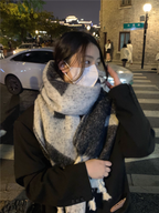 Fロゴシンプルボリュームマフラー