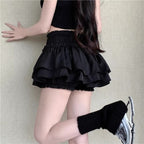 フリル×バルーン｜レイヤードスカート